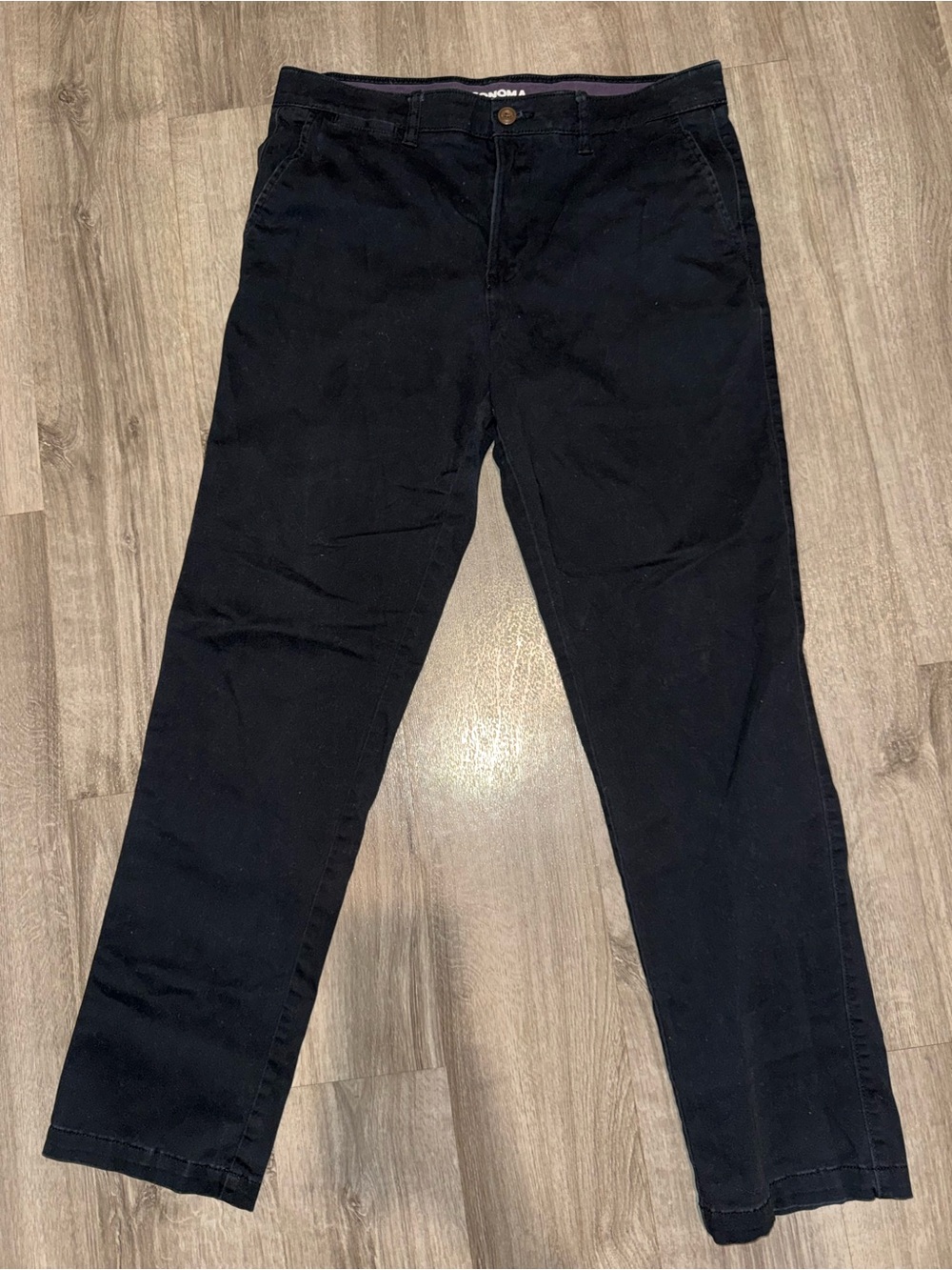 Williams Sonoma Black Men's Chino Pants